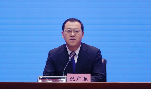 黑龍江省文化和旅游廳副廳長(zhǎng)沈廣春。張澍攝