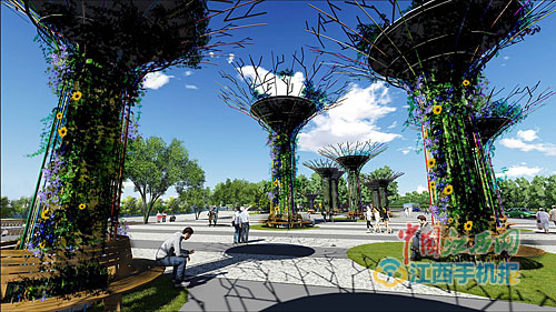 花博園大概模樣已經(jīng)出來(lái)了 明年4月正式開(kāi)園