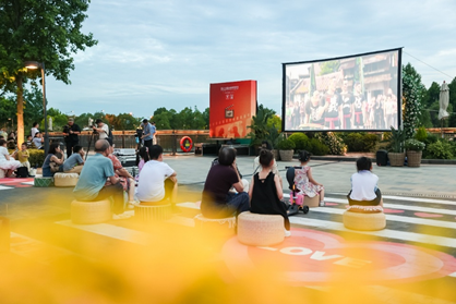 上海國(guó)際電影節(jié)露天放映。主辦方供圖