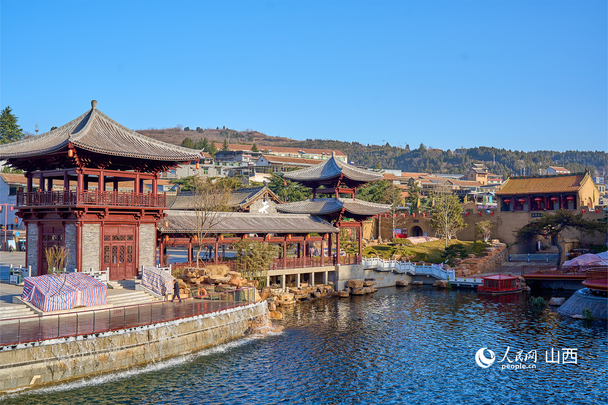 冬日里的山西省晉城市陽(yáng)城縣白巷里。人民網(wǎng) 張超寧攝